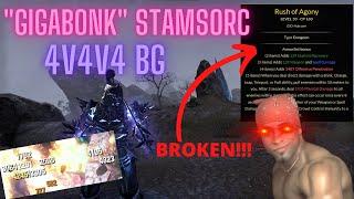 "Gigabonk" Stamsorc: Elder Scrolls Online 4v4v4 Battlegrounds (see description)