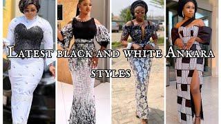 Latest and Stunning Ankara Black & White Styles 2023 |  Stylish funeral Styles | African Fashion