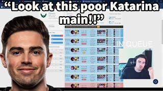 Midbeast Compares His OP GG To An EUW Katarina One Trick!!