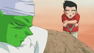 Trunks tells Krillin and Piccolo how Gohan died in the future Dubbed Dragon ball super