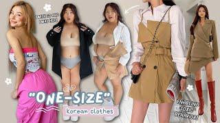 "ONE SIZE FITS ALL" Korean Clothing Haul! *im retiring this*