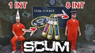 SCUM 0.9 | SCIENCE - How to upgrade your Intelligence and how it affects your skills