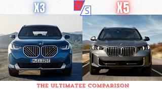 Redesigned 2025 BMW X3 Vs 2025 BMW X5 Comparison | Huge Gap?