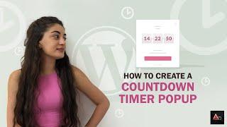How to Add Countdown Timer Popup on WordPress