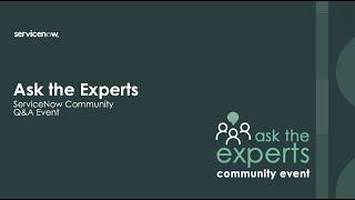 5/1 Ask the Expert:  Understanding Angular Providers in Service Portal