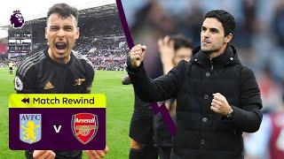 INJURY TIME DRAMA & JORGINHO SCREAMER ! | Aston Villa 2-4 Arsenal | Highlights