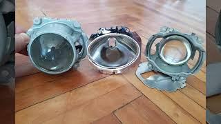 Renault Laguna 2 2006 Headlighs Restore /  Xenon Projector Lens Replacement