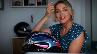 ️ASMR Motorcycle Helmet Fitting & Customization️