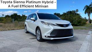 2021 Toyota Sienna Platinum Hybrid - Today’s Modern Family Hauler