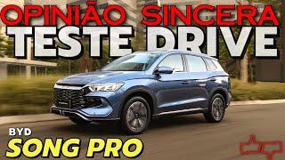 Teste drive BYD Song Pro: Desempenho, consumo, economia de gasolina. Vale a pena? Melhor SUV híbrido