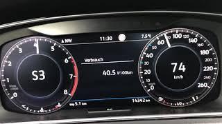 Volkswagen Golf 7 1.5 TSI DSG | Acceleration 0-100 km/h | Diecris987