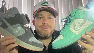 Sneaker ASMR Round LIII “Tiffany” and “Pigeon” Vibes ! Shoe Tapping / Shoe Scratching