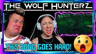 Americans react to "Iris - Bloody Ether (Lyric Video)" | THE WOLF HUNTERZ Jon and Dolly #reaction