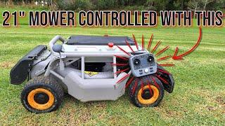 MOWRATOR S1 4WD 21" Remote Controlled Lawn Mower Review