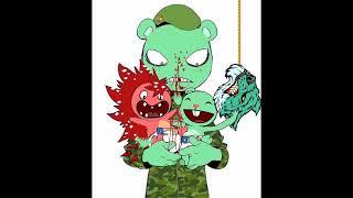 FLIPPY'S REBEL BABIES PART 9 #happytreefriends2022 #flippyxflaky #htf2022 #htf #shorts