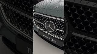 The Illuminated Front Grill of the 2024 Mercedes E Class 