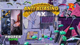 Last Video 3.4 Update Anti aliasing 4x Infinix Gt 10 Pro Bgmi pubg Test