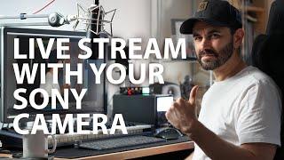 How to use your Sony Alpha camera as a webcam PC ONLY No capture card Needed