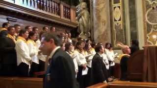 Alleluia - Schola Cantorum Maria SS Annunziata di Castro (Lecce) - Basilica S. Pietro in Vaticano