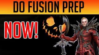 HOW TO PREPARE FOR A FUSION OR FRAGMENT EVENT! | Raid: Shadow Legends