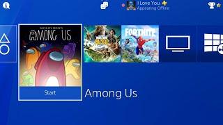 This is what Among Us Looks like on PS4