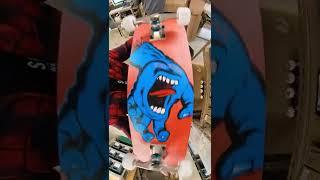 Building a Custom Skateboard - Santa Cruz Screaming Hand!