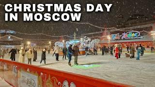 What is it like in Moscow, Russia on Christmas Day?