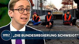 "LETZTE GENERATION": "Die Bundesregierung? Die schweigt!" - Philipp Amthor I WELT Interview