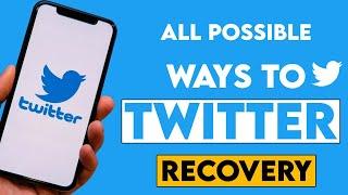 3 Ways to Twitter Account Recovery | How to Recover Twitter account 2021