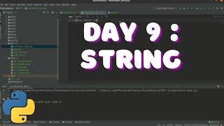 Day 9 - Strings in Python