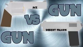 Unturned: Gun VS Gun || Ace VS Desert Falcon