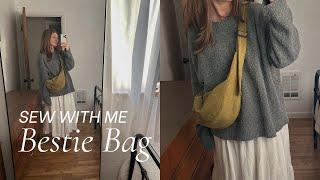 Bestie Bag Sewing Tutorial | BF Patterns | Blackbird Fabrics | Easy Crescent Bag Sewing Tutorial