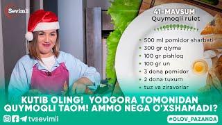 OLOV PAZANDA 41-MAVSUM 4-QISM KUTIB OLING!  YODGORA TOMONIDAN QUYMOQLI TAOM! AMMO NEGA O'XSHAMADI?