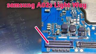 samsung A02s display light solution || Samsung m02s lcd light solution @GsmYusufPathan