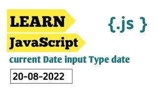 how to set date in input type date value in javascript