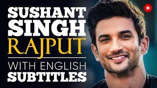 ENGLISH SPEECH | SUSHANT SINGH RAJPUT: Live Your "Now" (English Subtitles)