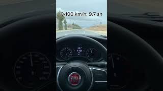 Fiat Egea 1.6 Multijet 130 HP DCT6 0-180 km/h hızlanma