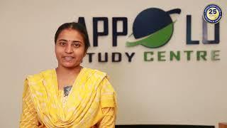 APPOLO STUDY CENTRE TNPSC GROUP - II 2024 BHARATHI TOPPER _ RANK - 4