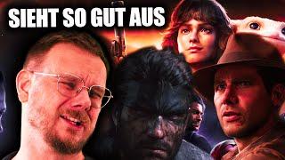 Die GEILSTEN Trailer der "E3": Indiana Jones, Star Wars Outlaws, Metal Gear Solid Delta uvm! | React