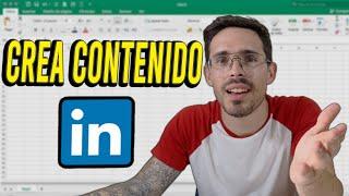 Cómo CREAR CONTENIDO EN LINKEDIN  [Te cuento mi estrategia]