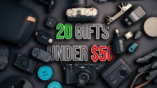 20 BUDGET CAMERA GIFTS UNDER $50 | Holiday Gift Guide 2024