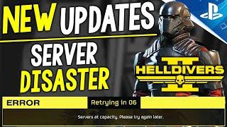 NEW Helldivers 2 Updates! Server DISASTER, MASSIVE New Player Count Peak + More Helldivers 2 News