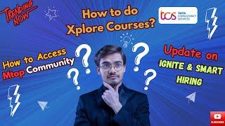 TCS Sending New Joining Letters for NQT and BSC SMART Hiring candidates| access Xplore and more...