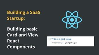 How to build basic Card and View components in React (Part 7)