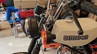 Simson S51 weiß - Mogelpackung