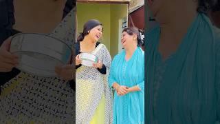 Saas bahu ka karvachauth ka gift  ||end zrur dekhna️|| #shorts