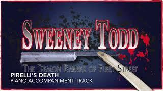 Pirelli's Death - Sweeney Todd - Piano Accompaniment/Rehearsal Track