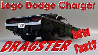 LEGO Technic Dodge Charger Dragster MOC (4 buggy motor!)