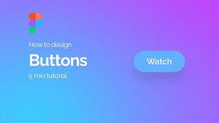 How to design buttons in Figma
