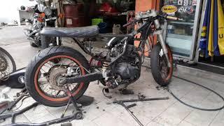 #caferacer #trekker #demak #custom